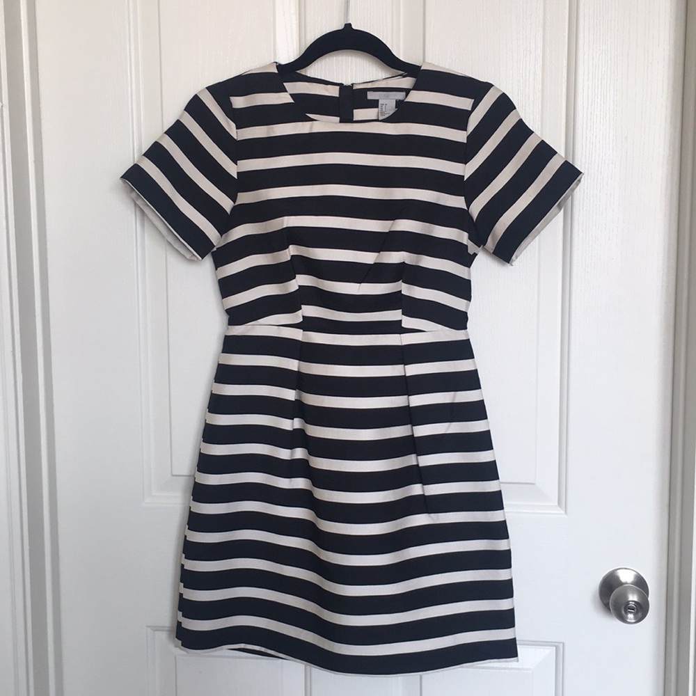 H&M Black& White Dress